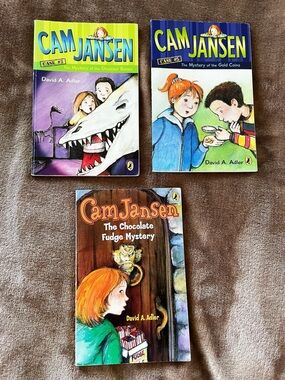 Puffin Books Cam Jansen Kids Book Set - Mystery Young Reader